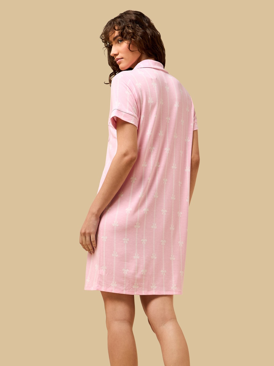 Bow Print Sleepshirt