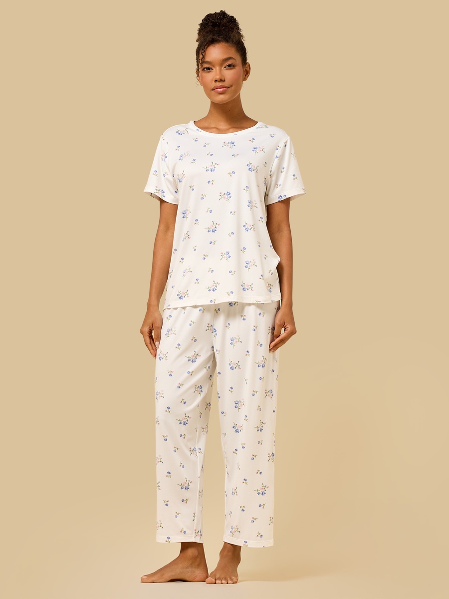 Floral Print Pyjama Set