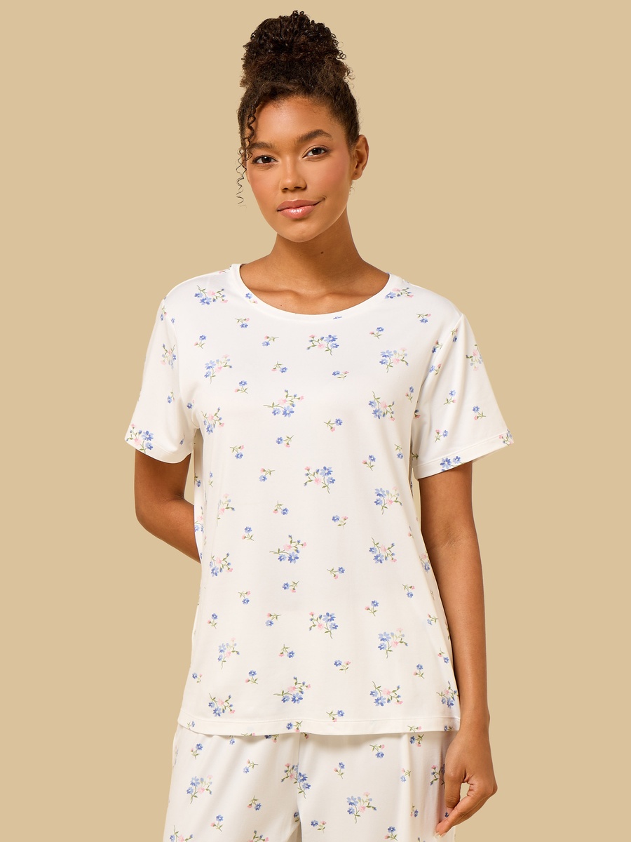 Floral Print Pyjama Set