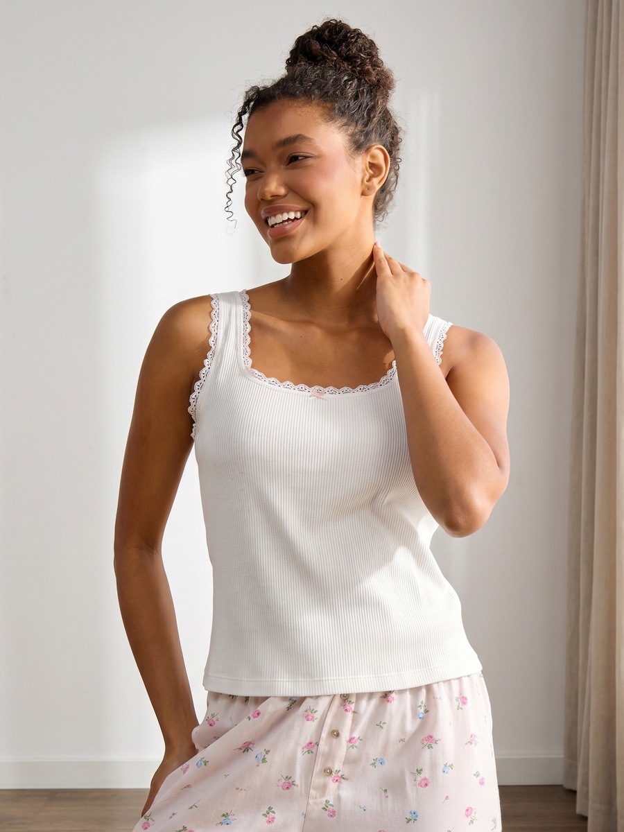 Floral Print Viscose Pyjama Set