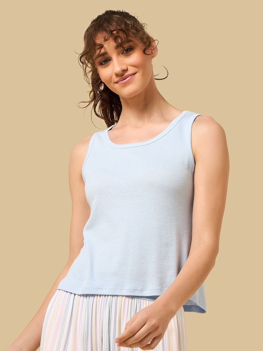 Striped Viscose Pyjama Set