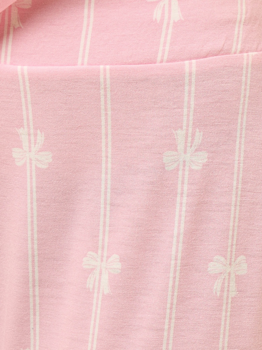 Bow Print Pyjama Set