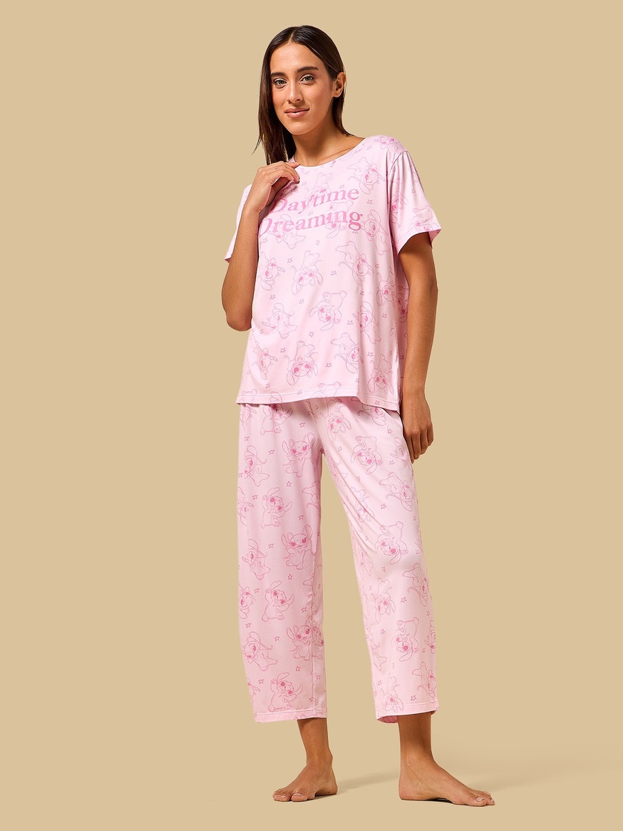Angel Print Pyjama Set