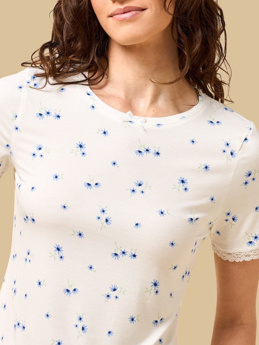 Floral Print Pyjama Set