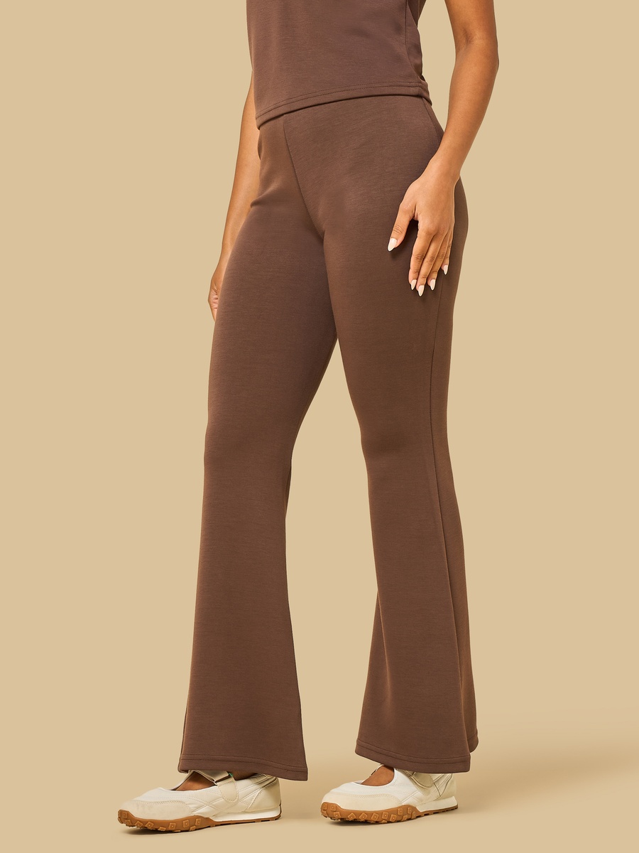 Pintuck Modal Flared Pants