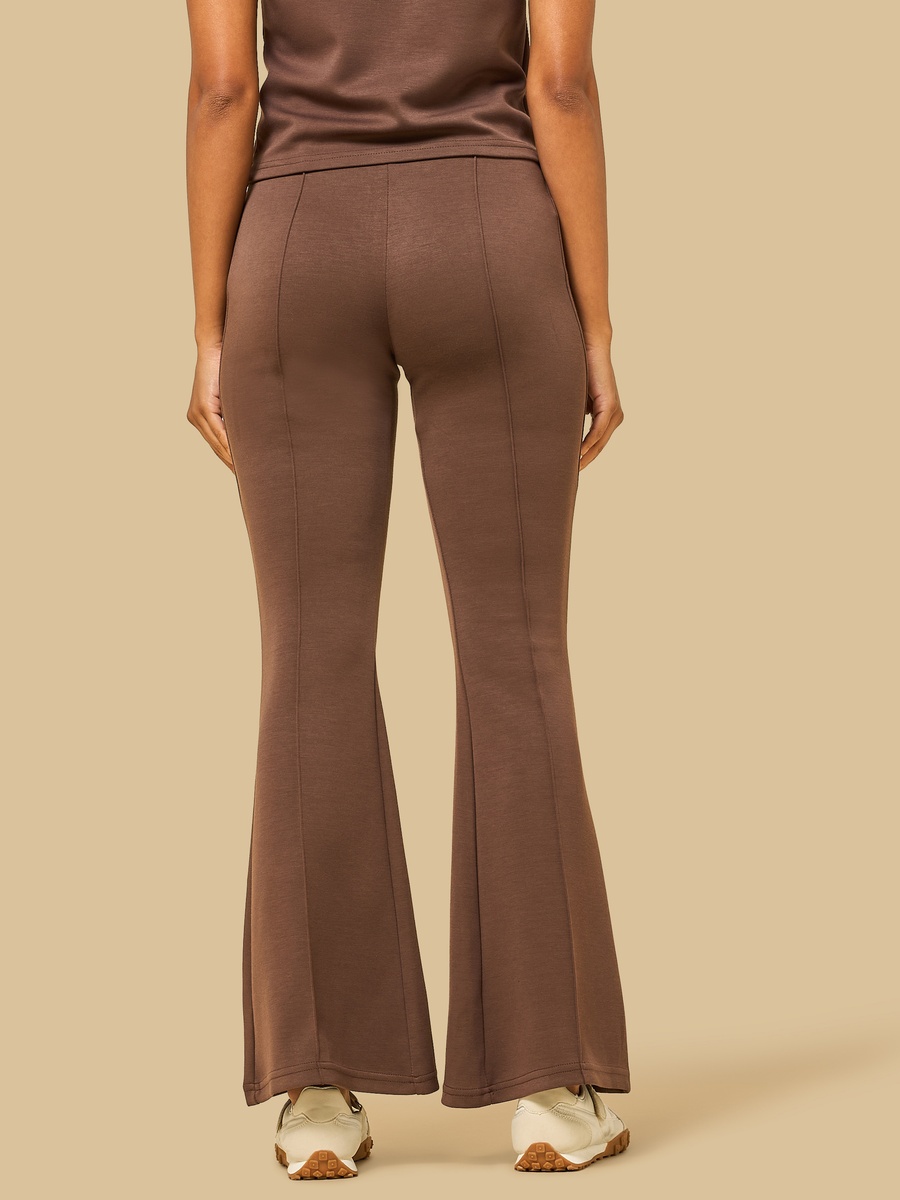 Pintuck Modal Flared Pants