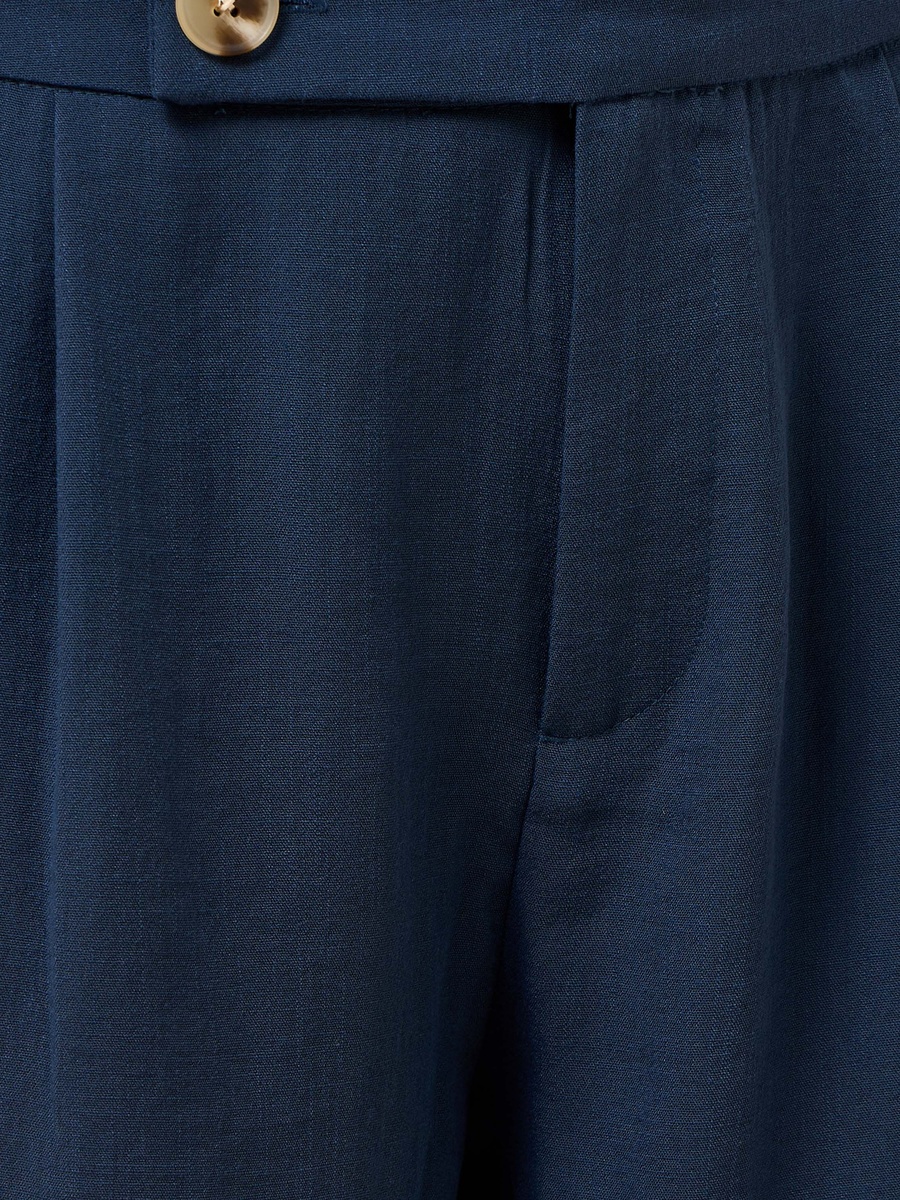 Mid-Rise Wide Leg Pants