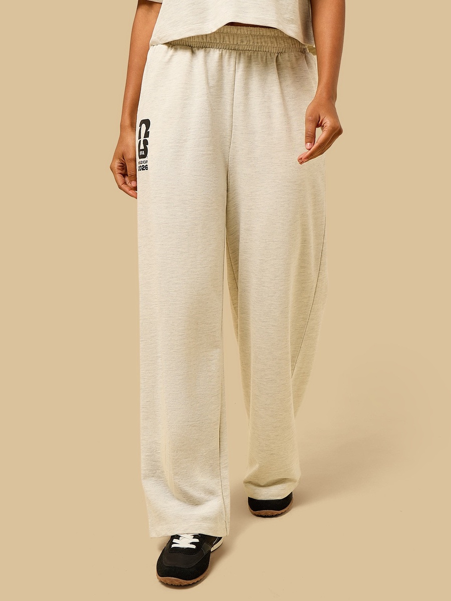 World Cup 2026 Print Wide Leg Pants