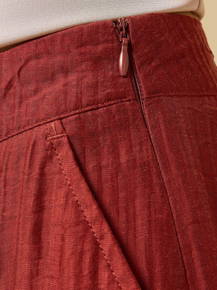 Mid-Rise Balloon Pants
