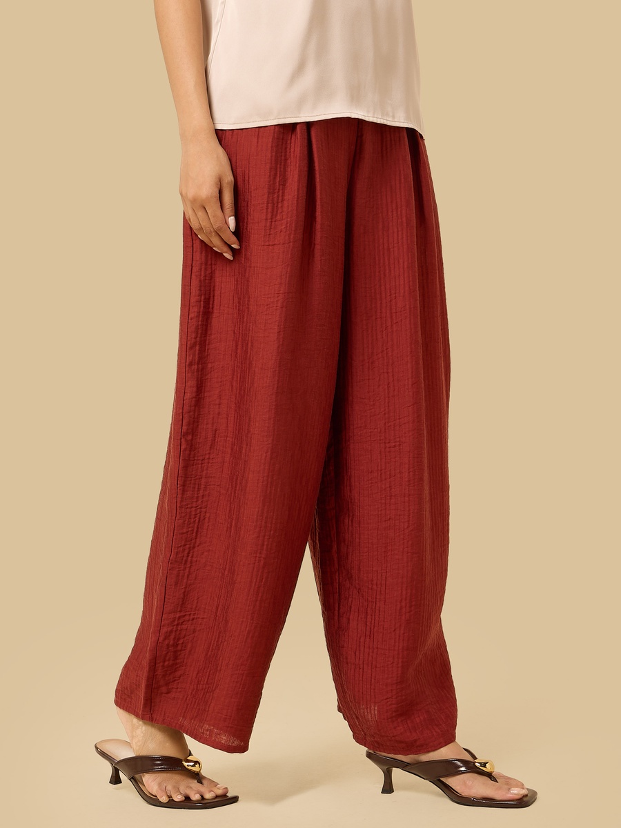 Mid-Rise Balloon Pants