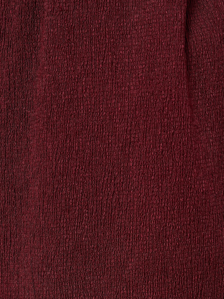 Textured Wide Leg Pants