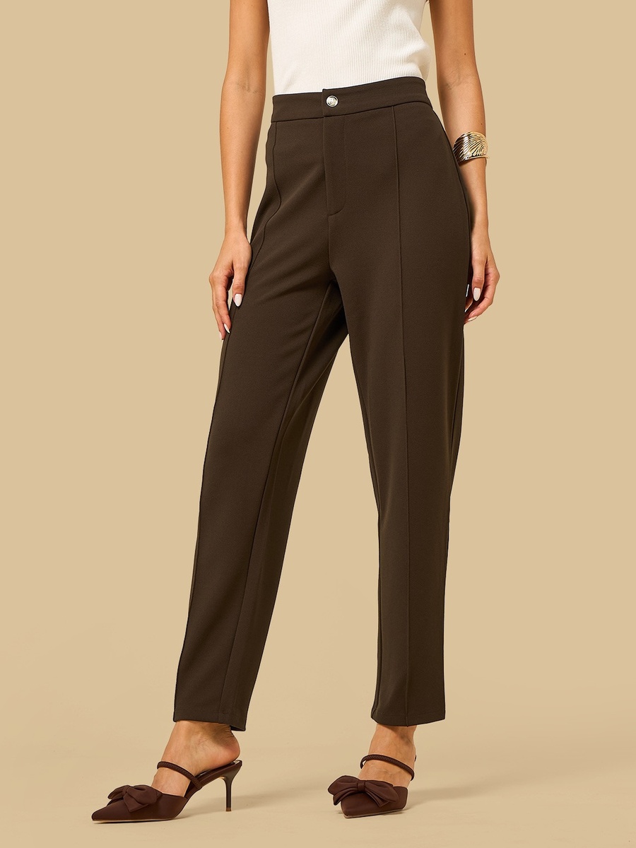 Centre Seam Tapered Pants