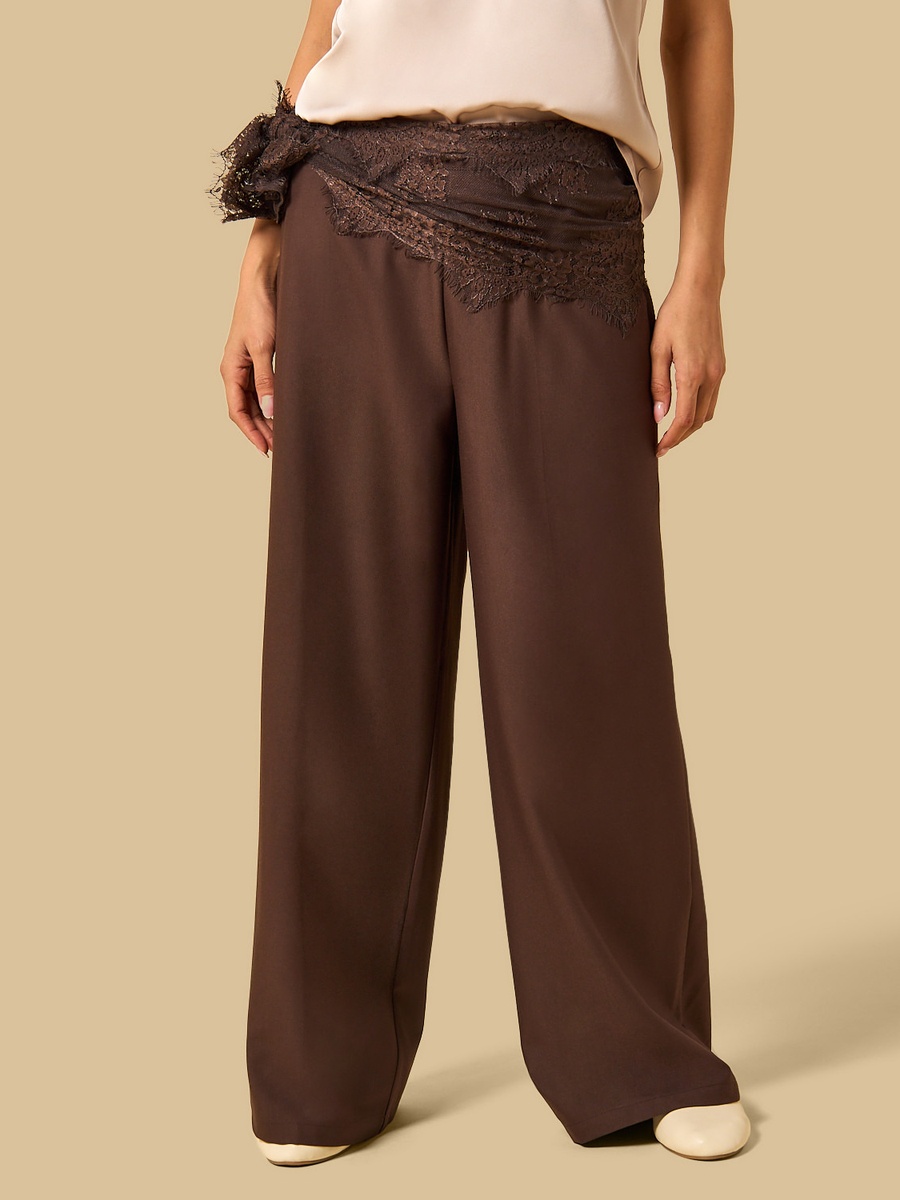 Lace Detail Pants