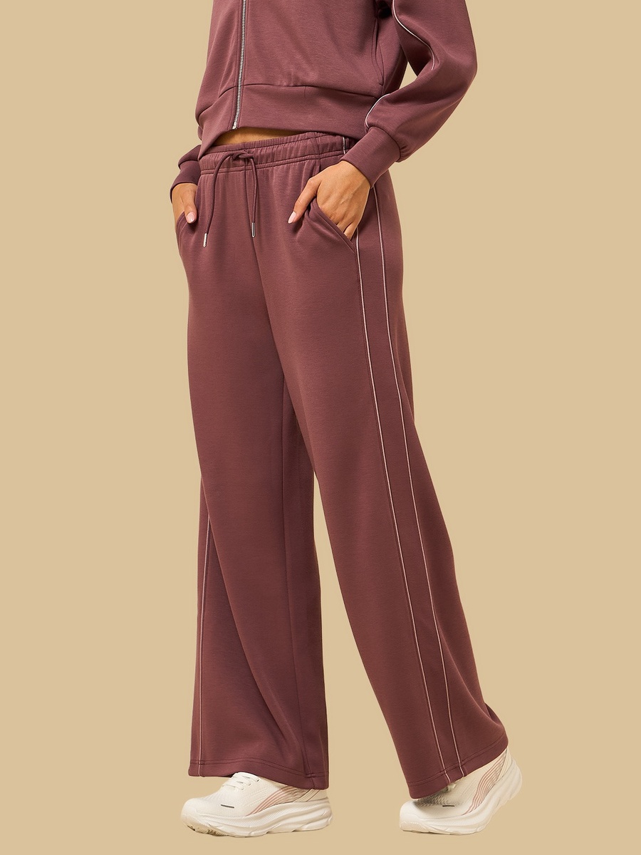 Piping Accent Track Pants