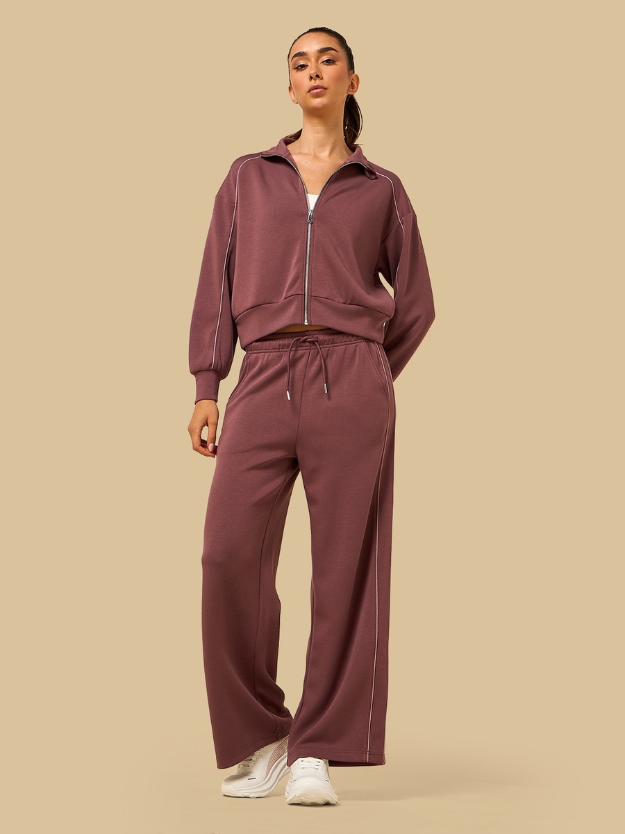 Piping Accent Track Pants