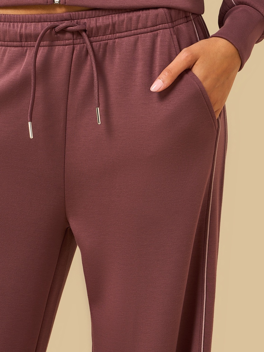 Piping Accent Track Pants