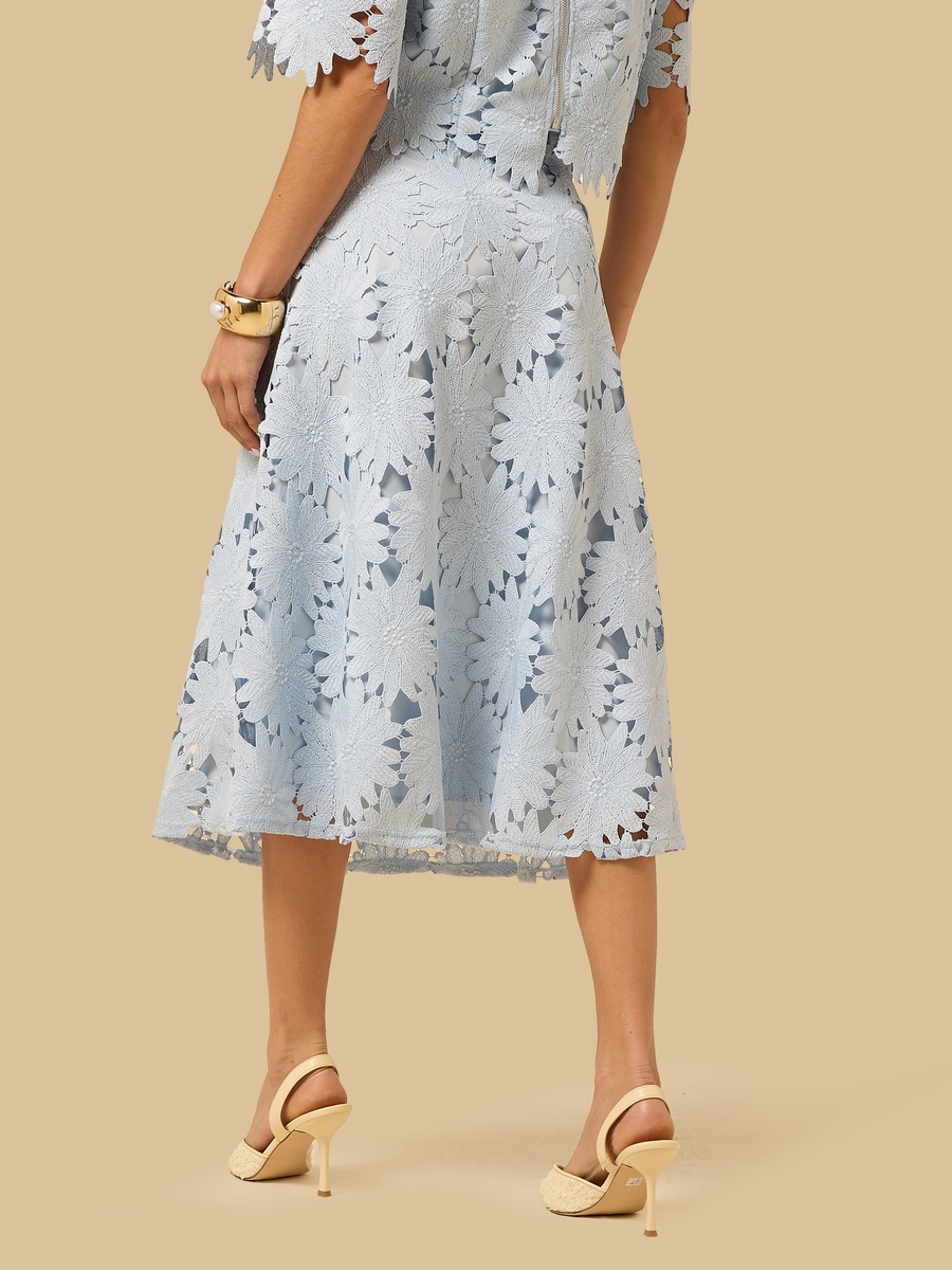 Floral Lace Skirt