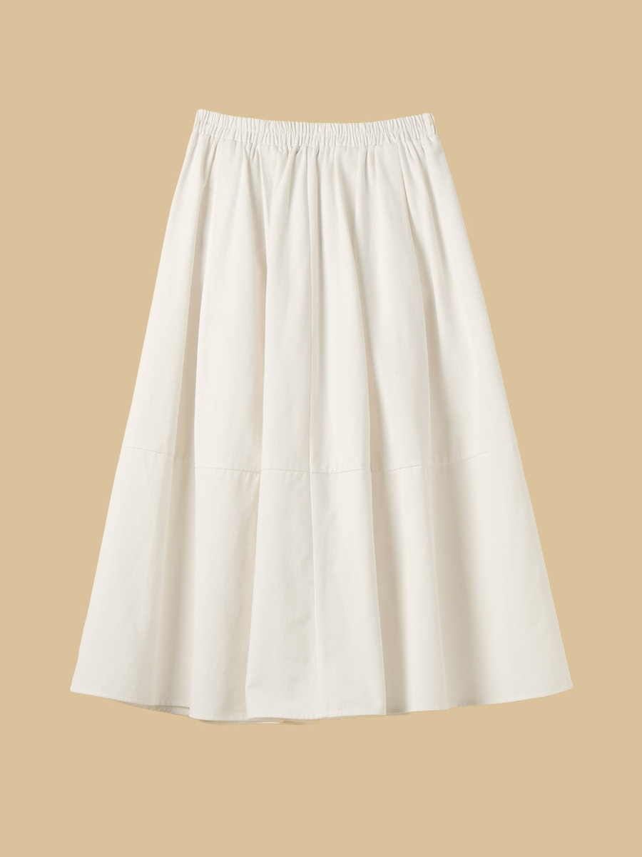 Pleated Midi Skirt