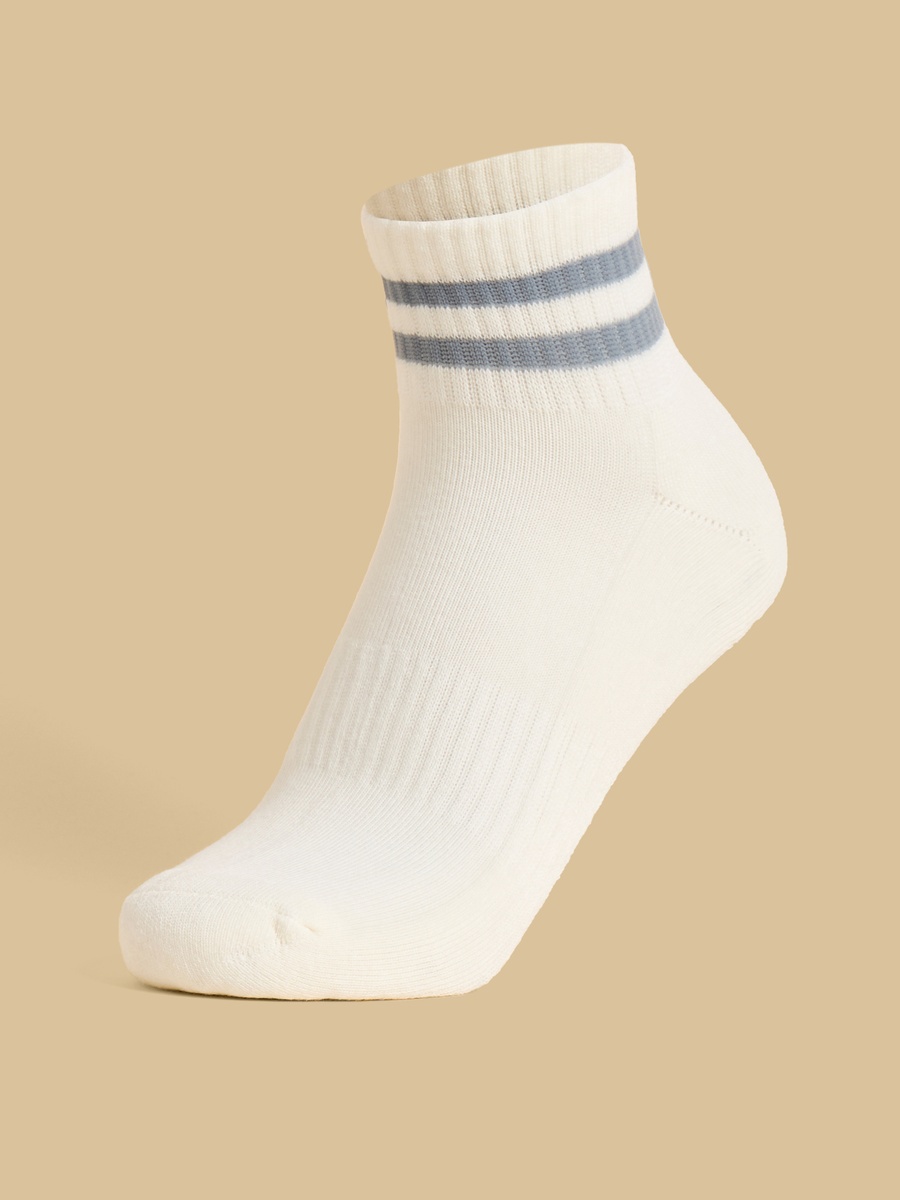 Pack of 5 - Striped Half Terry Ankle Length Sports Socks