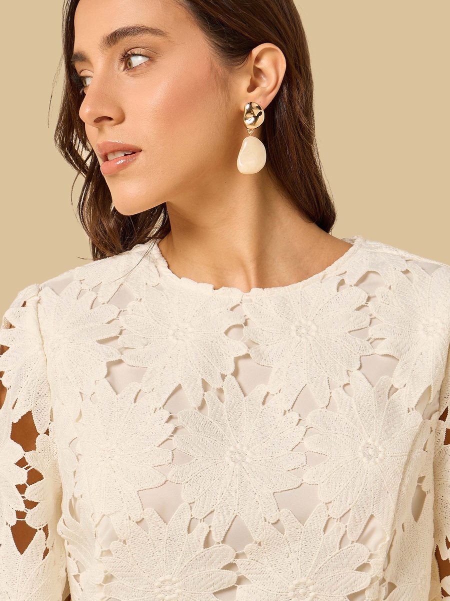 Floral Lace Top