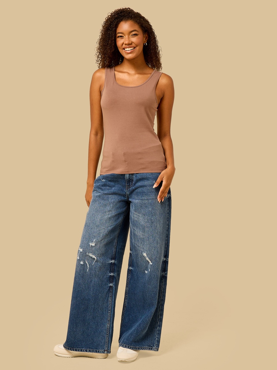 Scoop Neck Tank Top