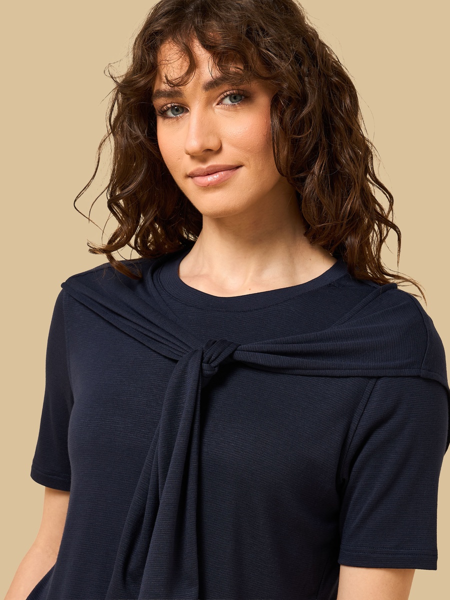Scarf Detail Top