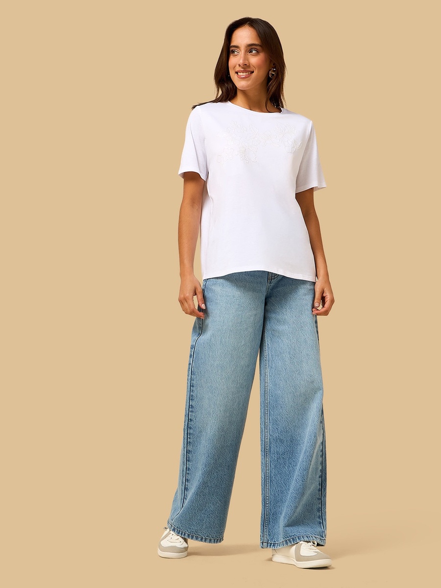 Sequin Embellished T-Shirt