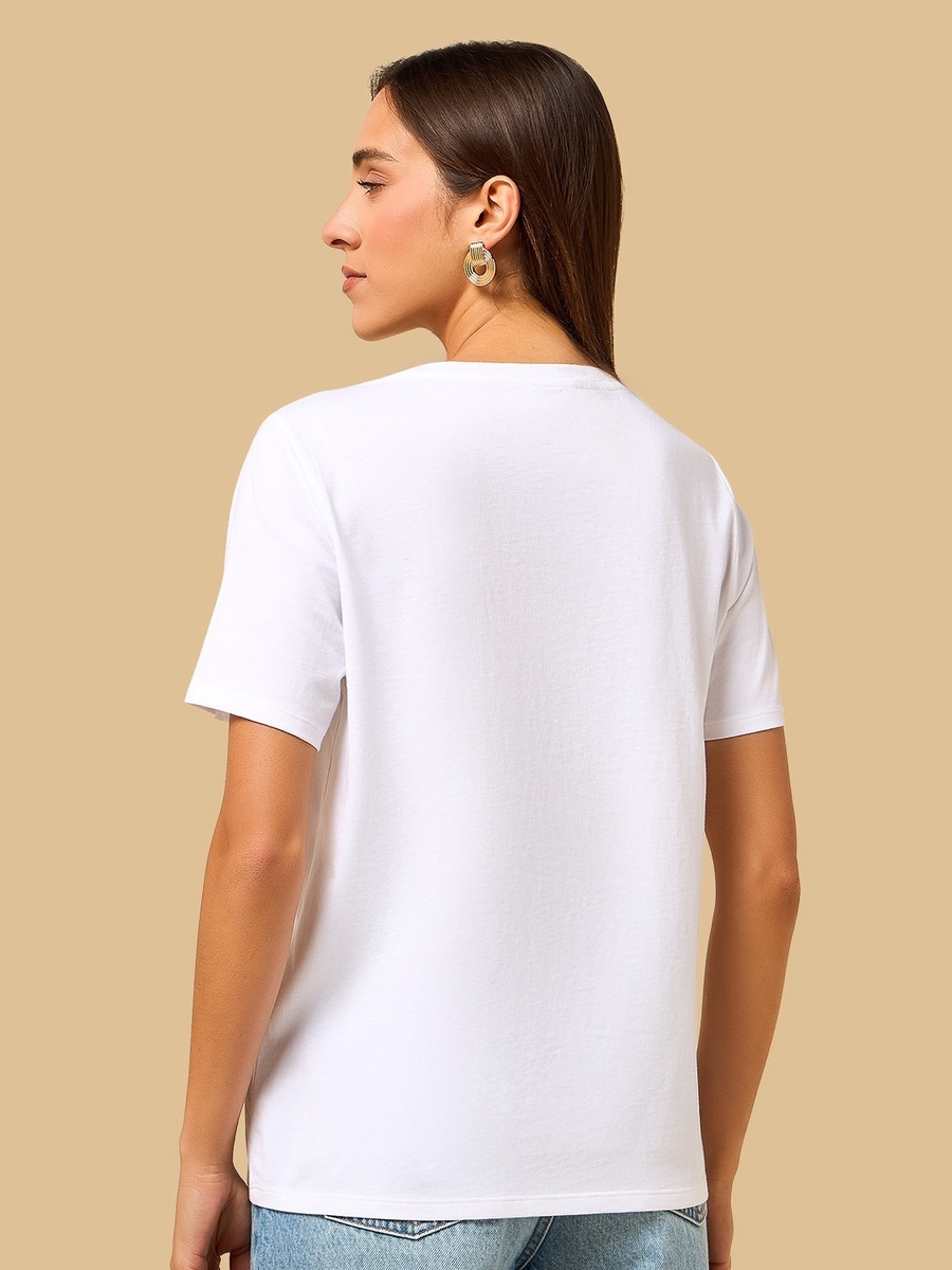 Sequin Embellished T-Shirt