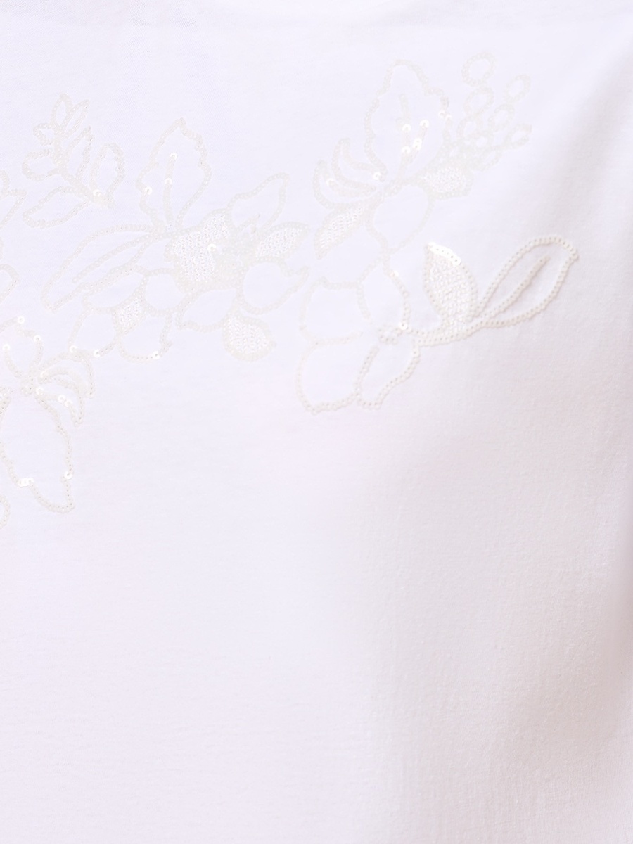 Sequin Embellished T-Shirt