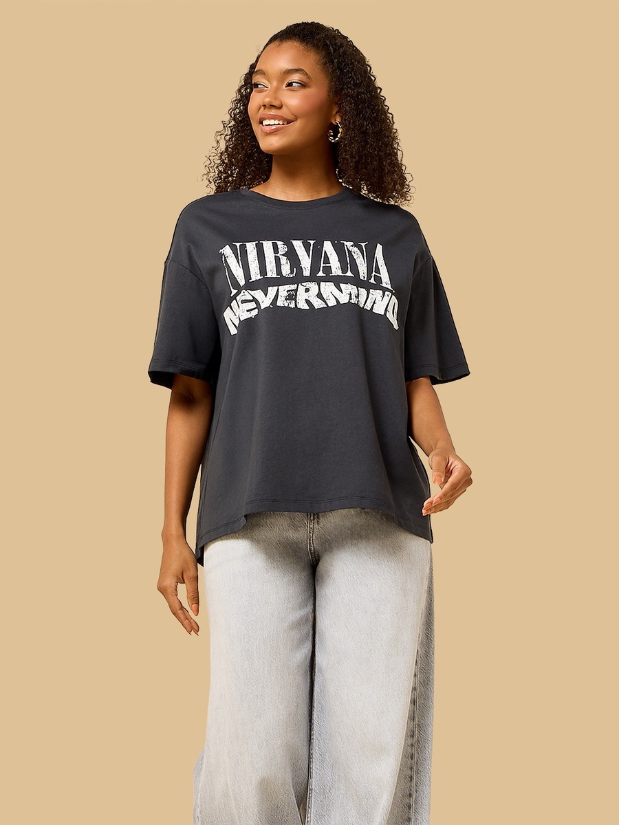 Nirvana Print T-Shirt