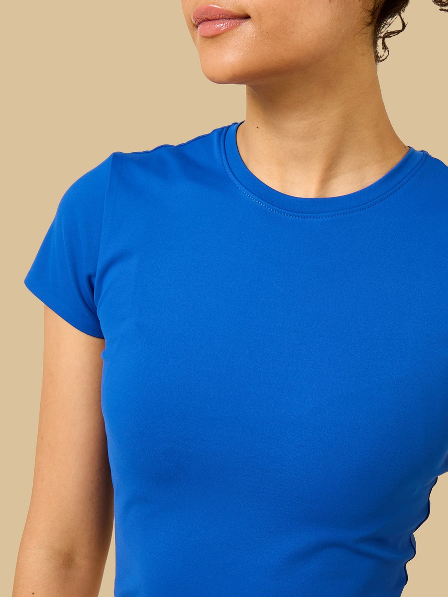 Cotton Touch Cropped T-Shirt