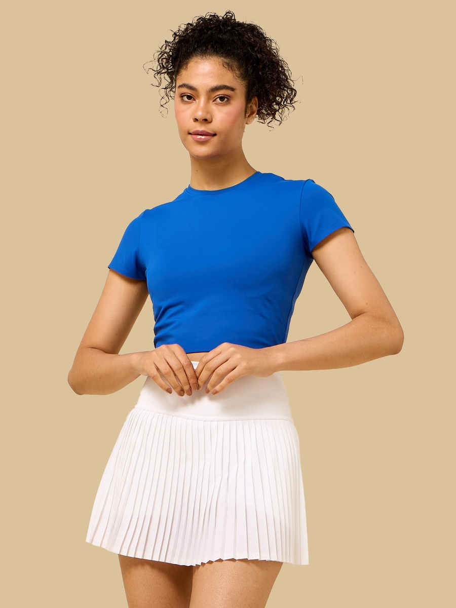 Cotton Touch Cropped T-Shirt