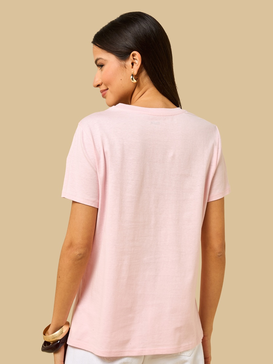 Typographic Print T-Shirt