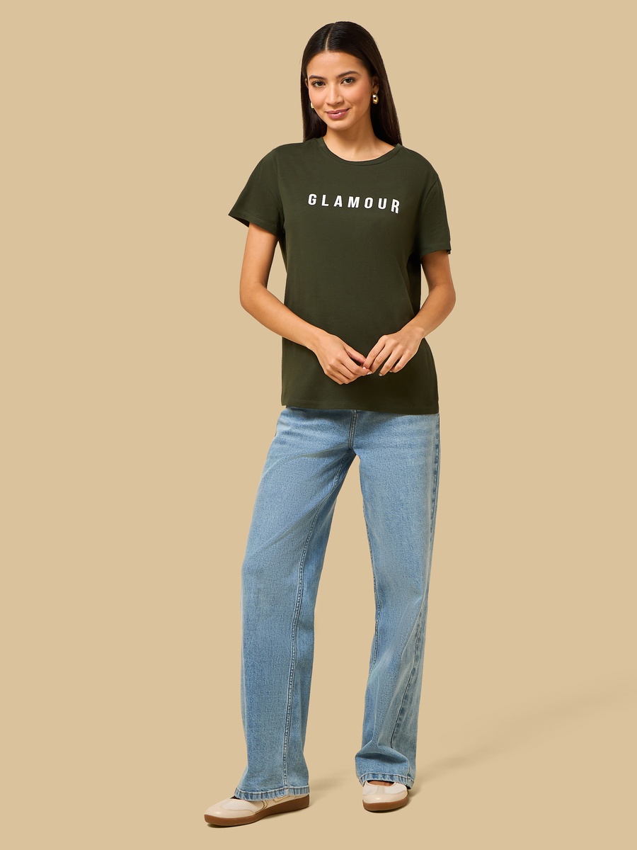 Glamour Print T-Shirt