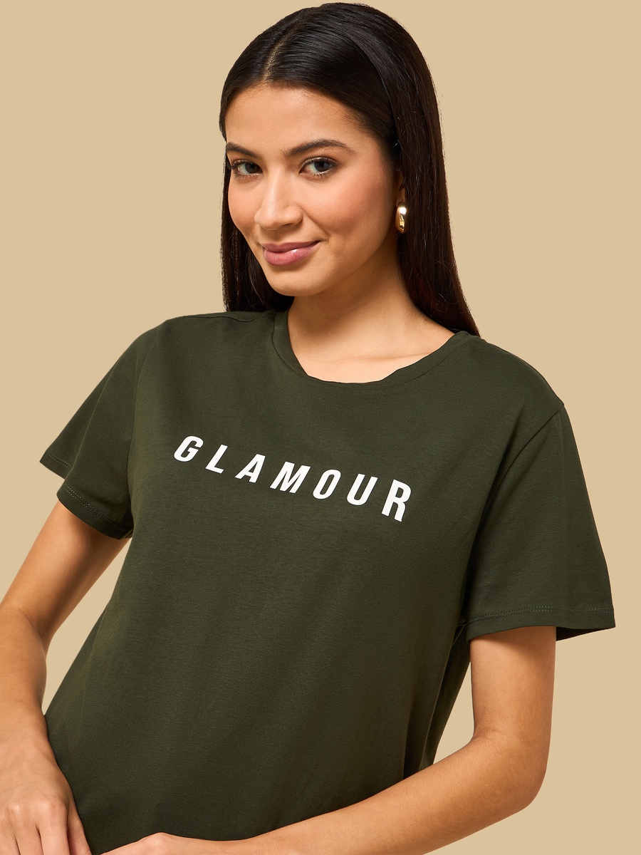 Glamour Print T-Shirt