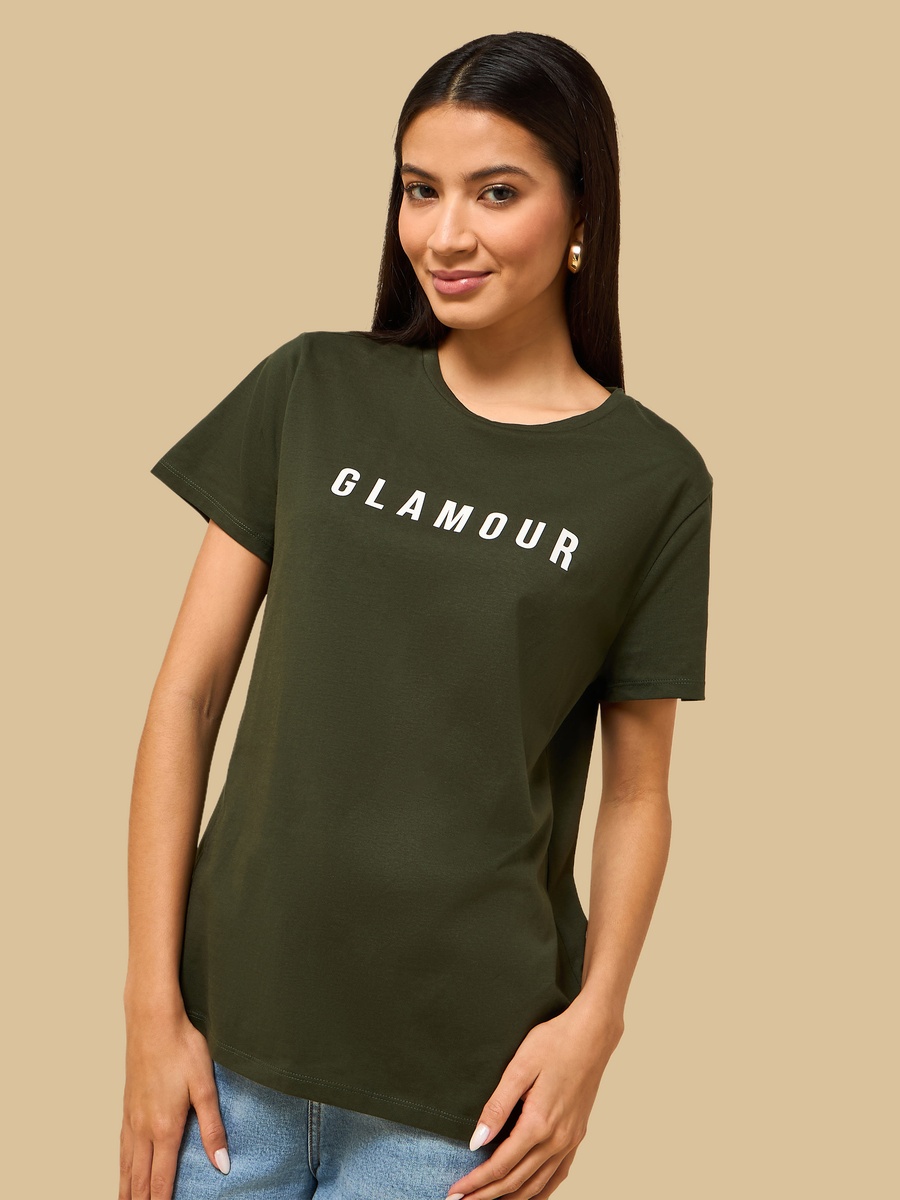 Glamour Print T-Shirt