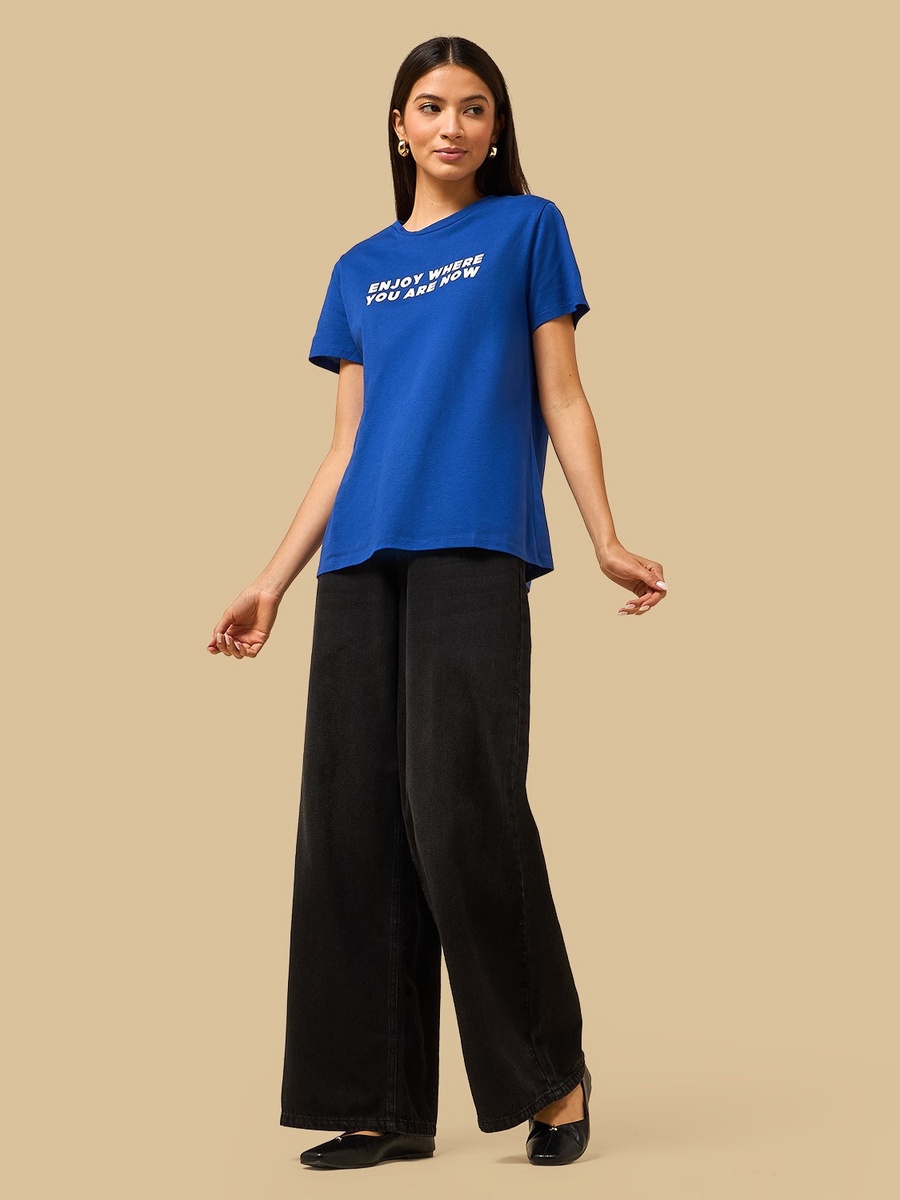Slogan Print T-Shirt