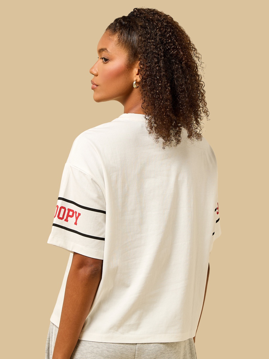 Snoopy Print Oversized T-Shirt