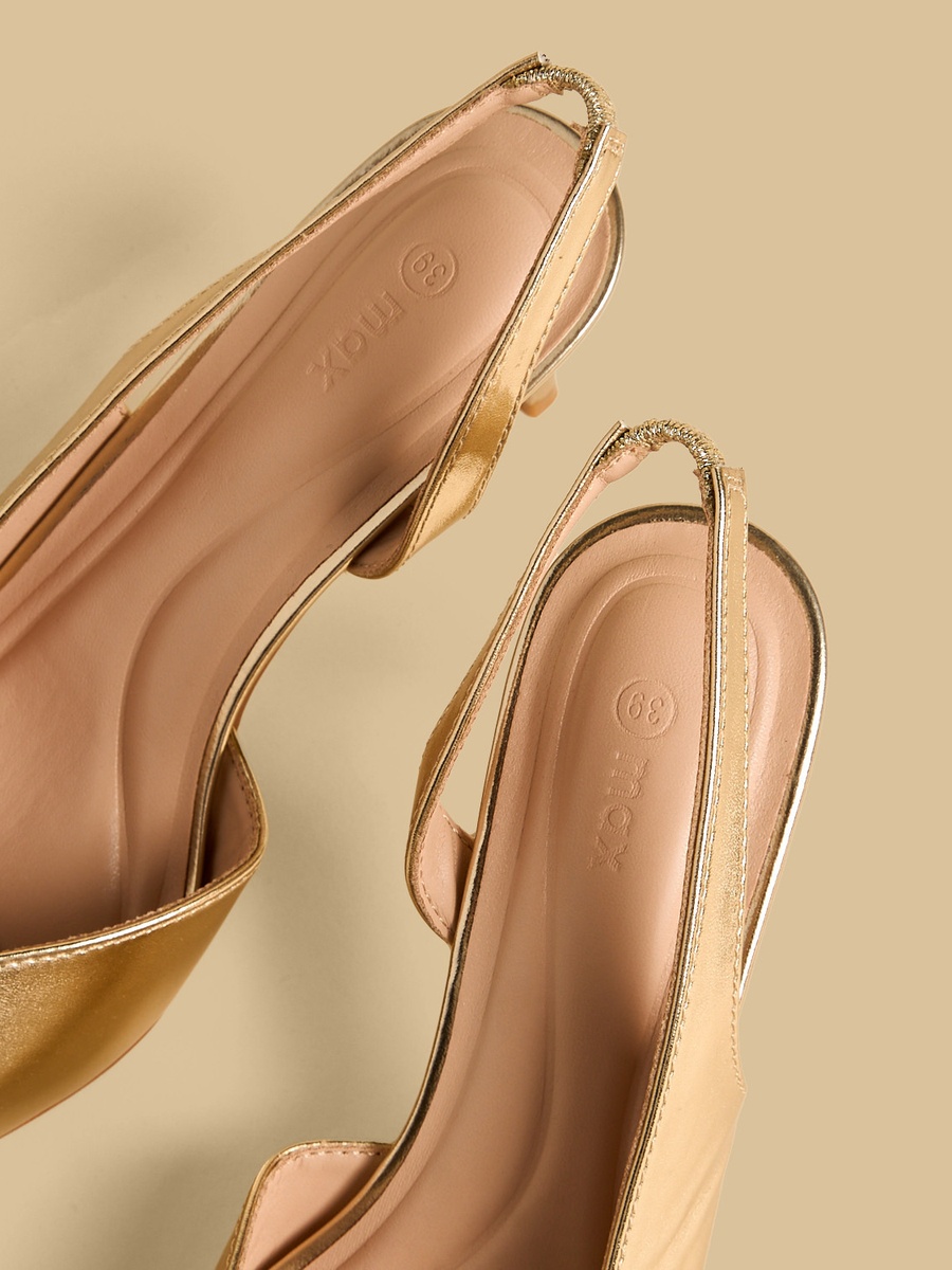 Pointed Toe Stiletto Heel Slingback Shoes