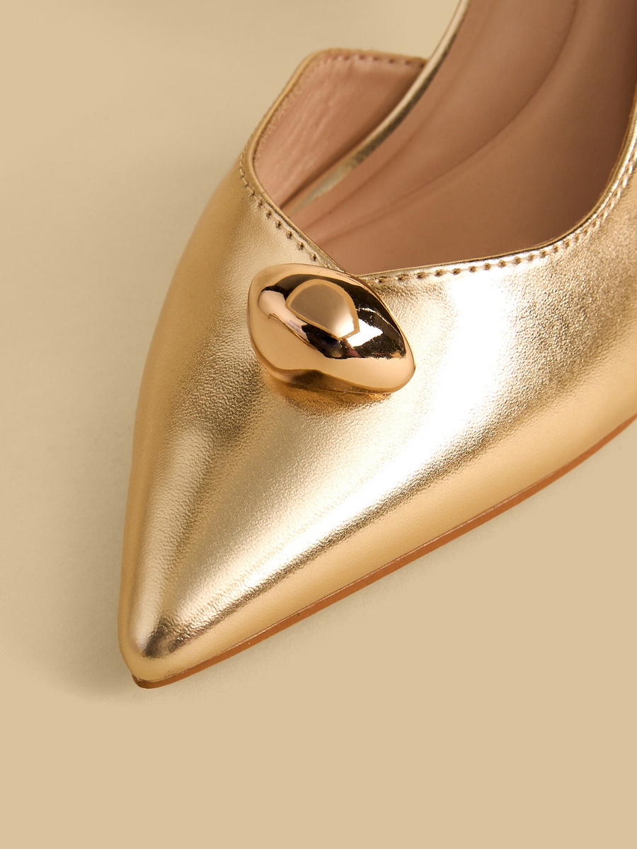 Pointed Toe Stiletto Heel Slingback Shoes