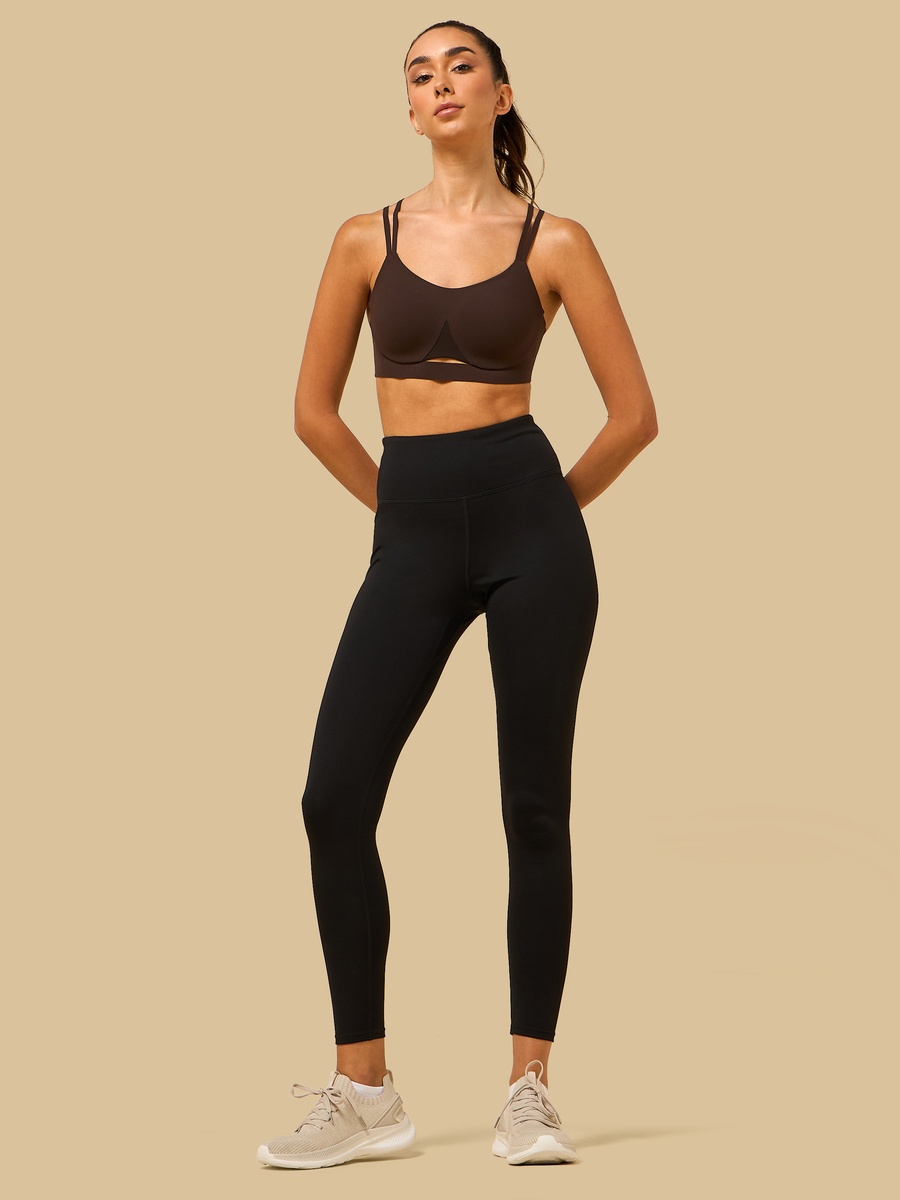 Mesh Insert Compression Bra