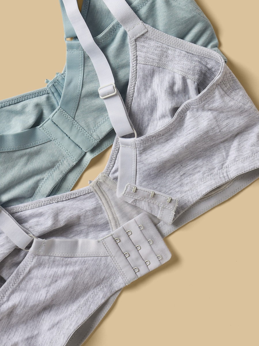 Pack of 2 - Non-Padded Extended Bra