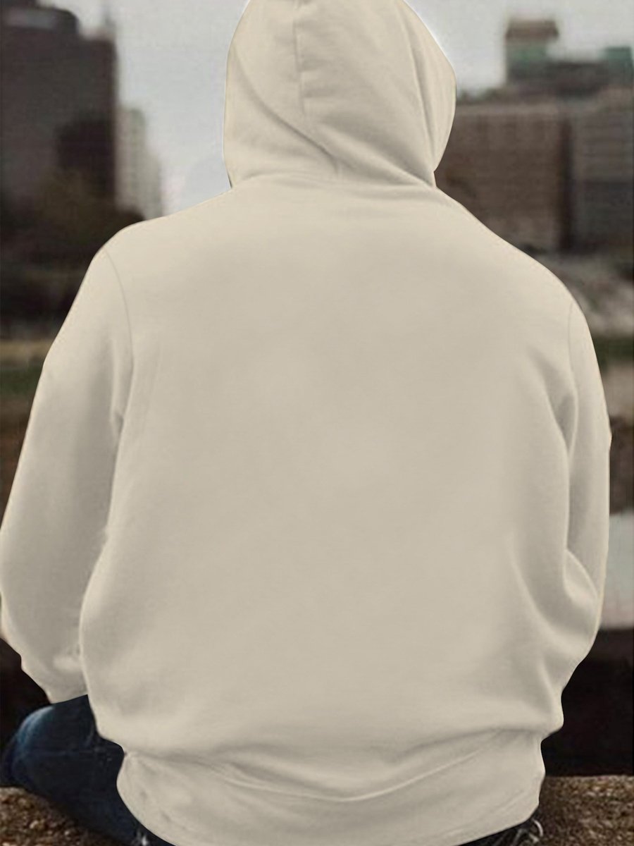 Color Block Pullover Hoodie