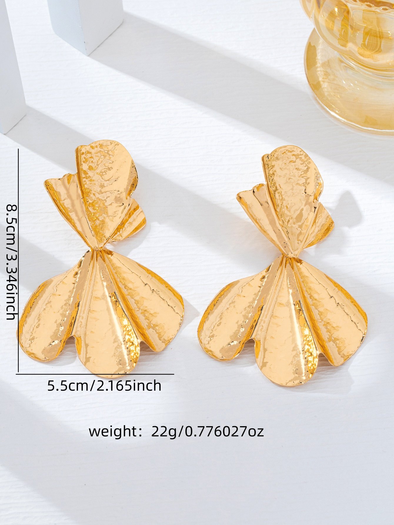 Gold Statement Earrings for Everyday