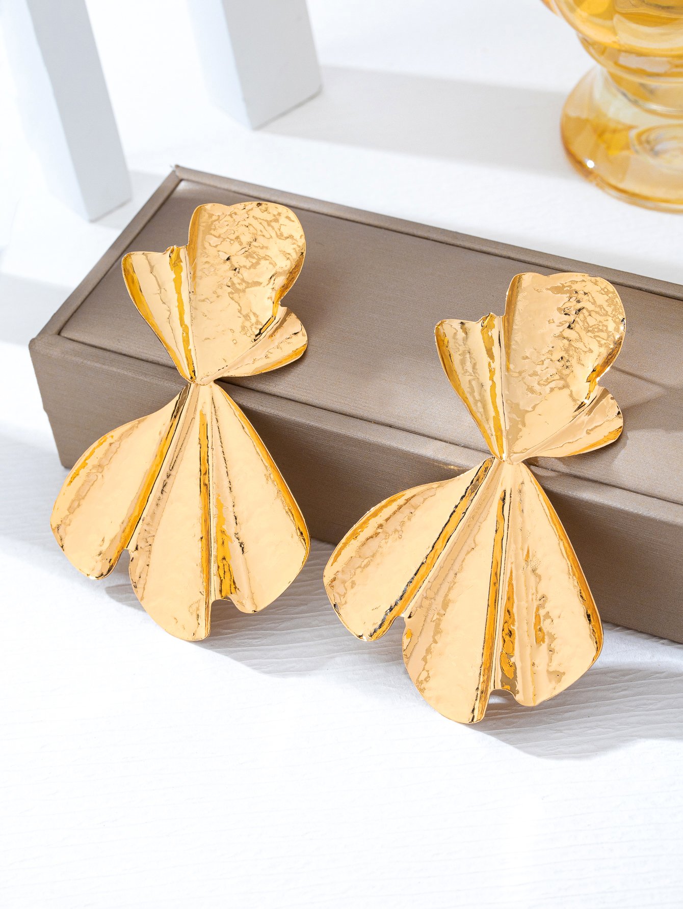 Gold Statement Earrings for Everyday