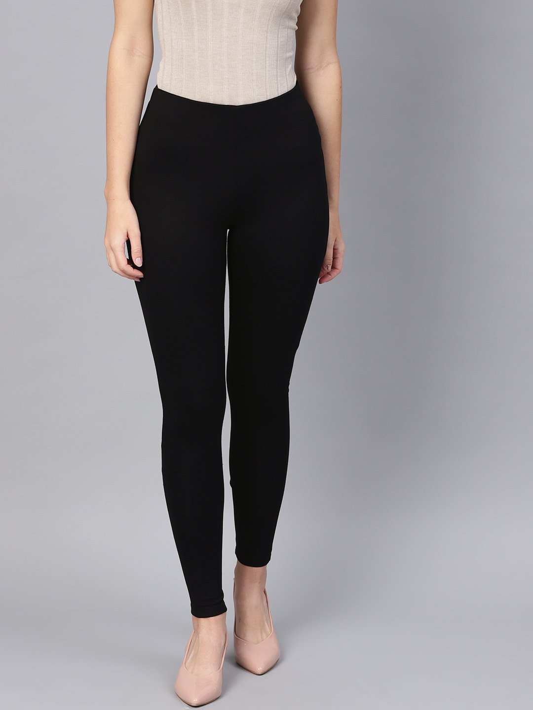 Black Slim-Fit Jeggings