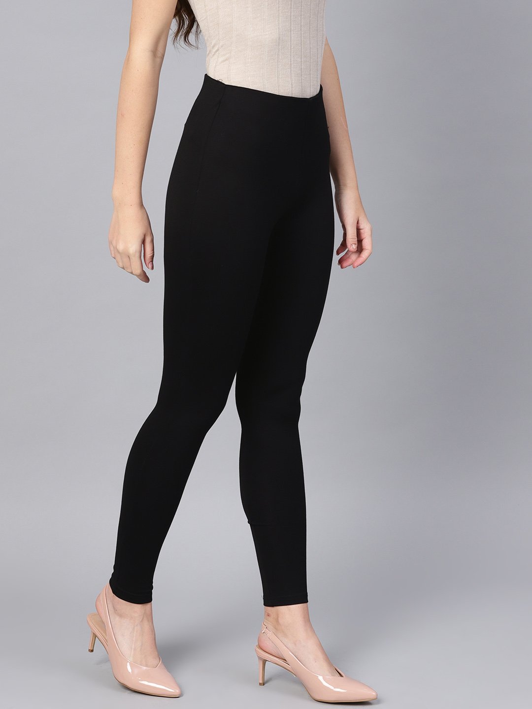 Black Slim-Fit Jeggings
