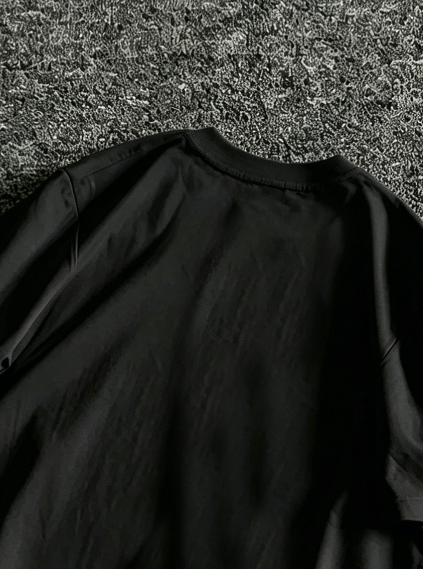 Men Black Geometric Print Short Sleeve T-Shirt