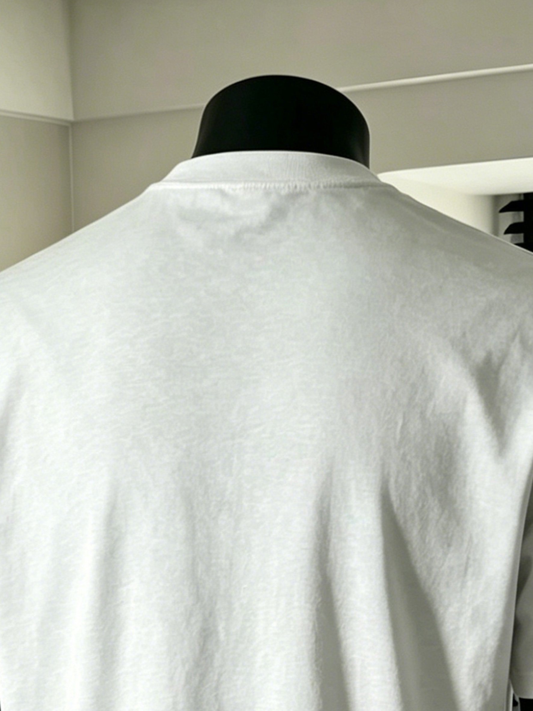 Men White Geometric Print Short Sleeve T-Shirt