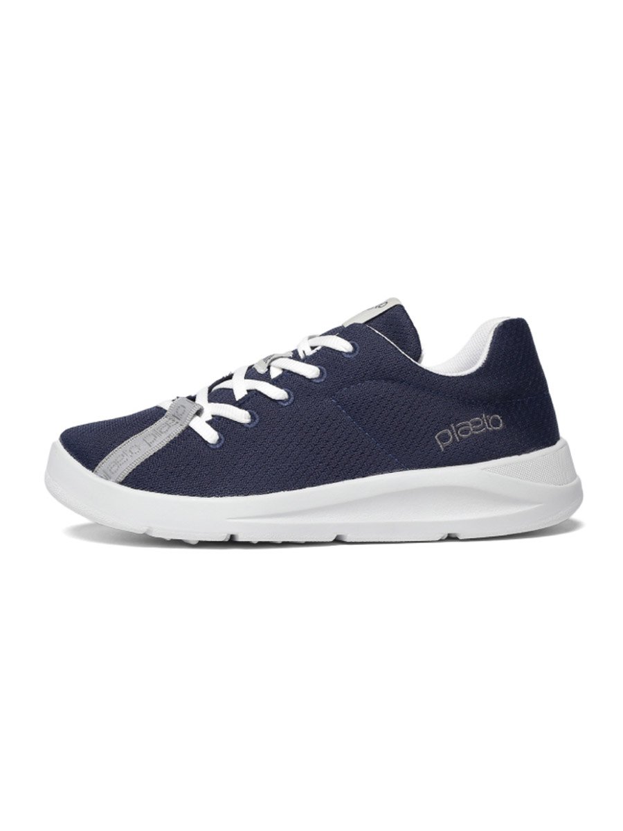 Womens Navy Blue Casual Sneakers
